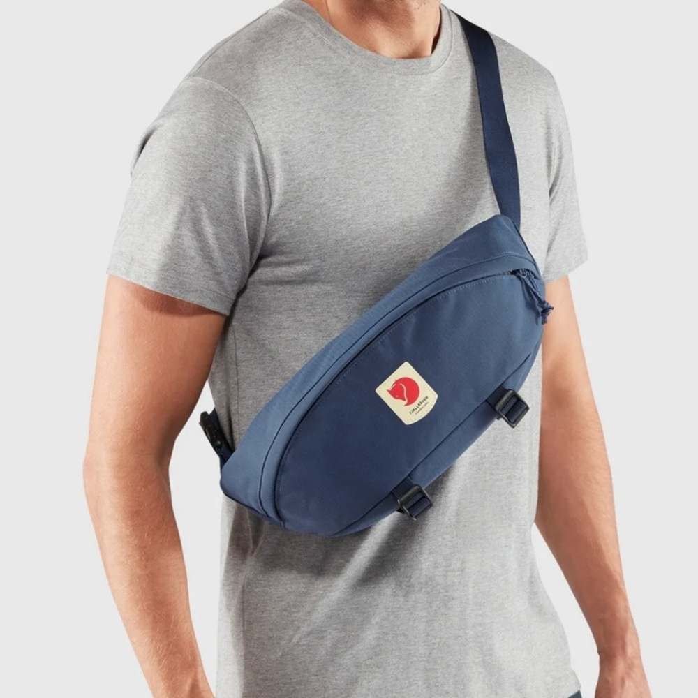 Fjallraven Ulvo Large 4L Hip Pack Blue - Picture 2 of 12